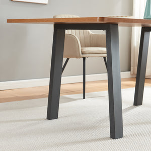 Stelaż do stołu zestaw 2 Kraftisried 72x70cm czarny [en.casa]