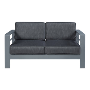 3-częściowy aluminiowy zestaw mebli ogrodowych Avise [casa.pro]