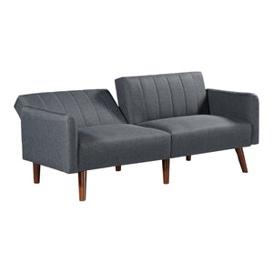 Malå sofa rozkładana 175x70x72 cm szara [en.casa]