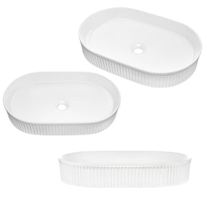 Szafka podumywalkowa z lustrem efekt dębu Newport [en.casa]