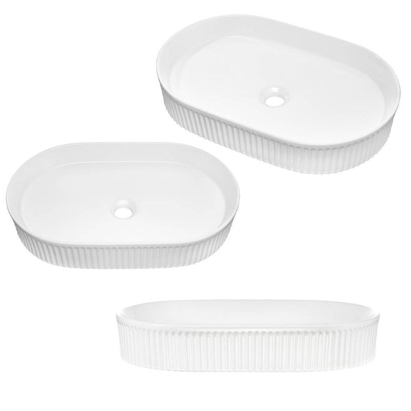 Szafka podumywalkowa z lustrem efekt dębu Newport [en.casa]