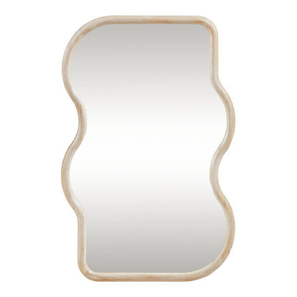 Lustro ścienne Bellerirnu 90x60 cm dąb sonoma [en.casa]