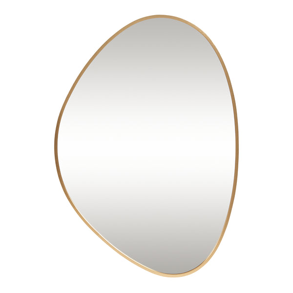 Lustro ścienne Lardkapihond 75x53 cm w kolorze złotym [en.casa]