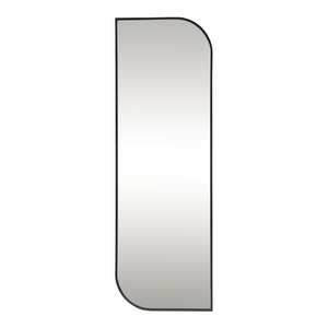 Lustro ścienne Tarvindak 120x40 cm czarne [en.casa]