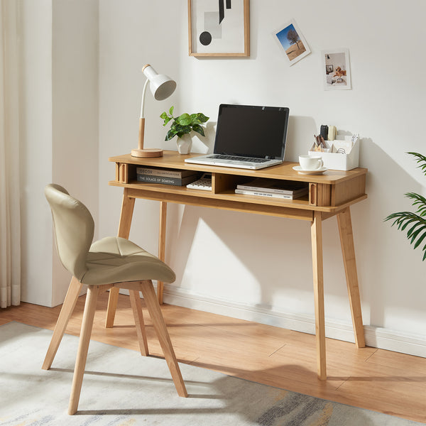 Konsola Tysvær 110x40x78 cm bambus [en.casa]