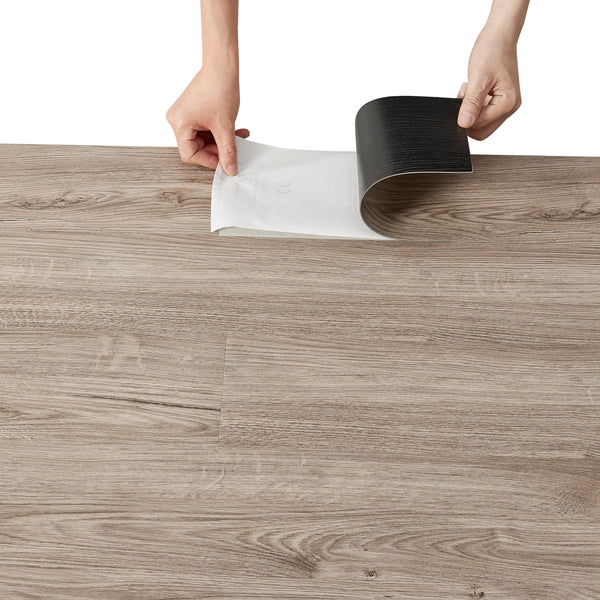 Laminat winylowy Mons samoprzylepny antypoślizgowy ok. 1 m2 jasny dąb matowy neu.haus