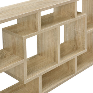 Półka ścienna Saputit 85 x 47,5 x 16 cm Półka wisząca o wyglądzie dębu en.casa