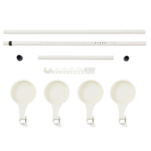 Regał na rośliny 110-305 cm teleskopowy regał na kwiaty [en.casa]