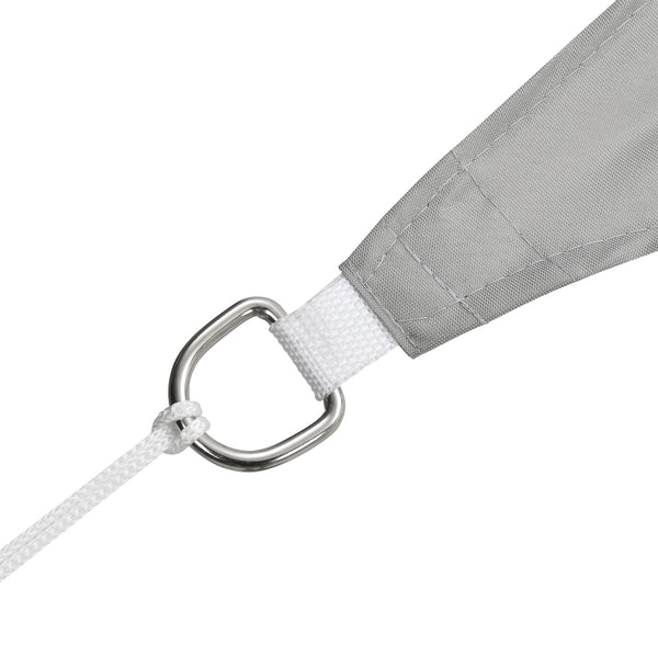 Markiza prostokątna 300x500 cm jasnoszara en.casa