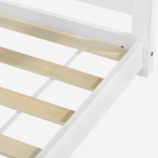 Łóżko dziecięce Vardø 90x200cm białe [en.casa]