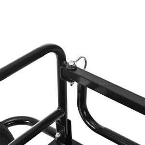 Przyczepka rowerowa 130x72x49 cm Maks. 40 kg Boczne zabezpieczenie przed uderzeniem pro.tec