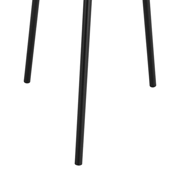 Stojak na kwiaty Dalhem zestaw 2 szt. czarny en.casa