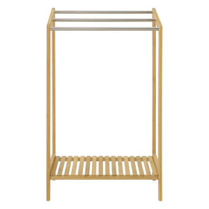 Uchwyt na ręczniki z bambusa Kautokeino 51x31x85 cm [en.casa]