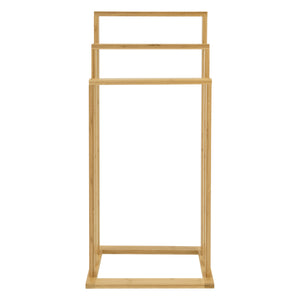 Uchwyt na ręczniki z bambusa Rana 40x24x82 cm [en.casa]