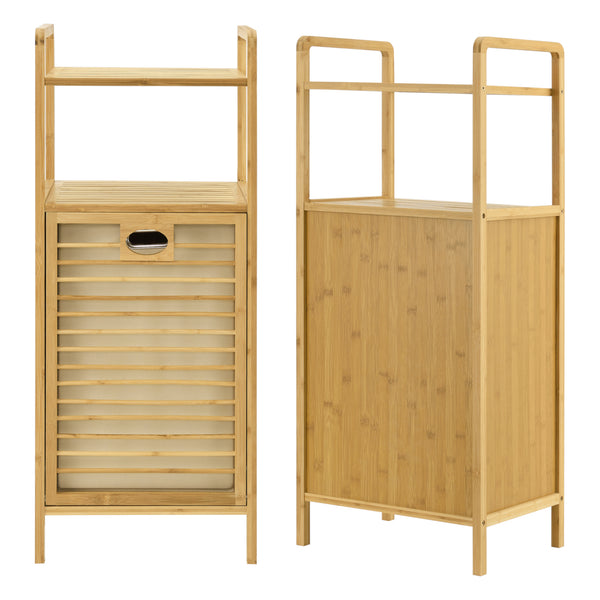 Bambusowy stojak na pranie Rendalen 40x30x95 cm [en.casa]