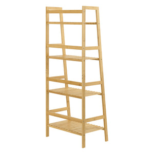 Bambusowa półka drabinkowa Vinje 48x32x123cm [en.casa]