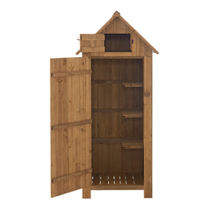 Szafka narzędziowa Ottrott 179x77x54cm Przechowywanie drewna opałowego Stojak na drewno opałowe [en.casa]