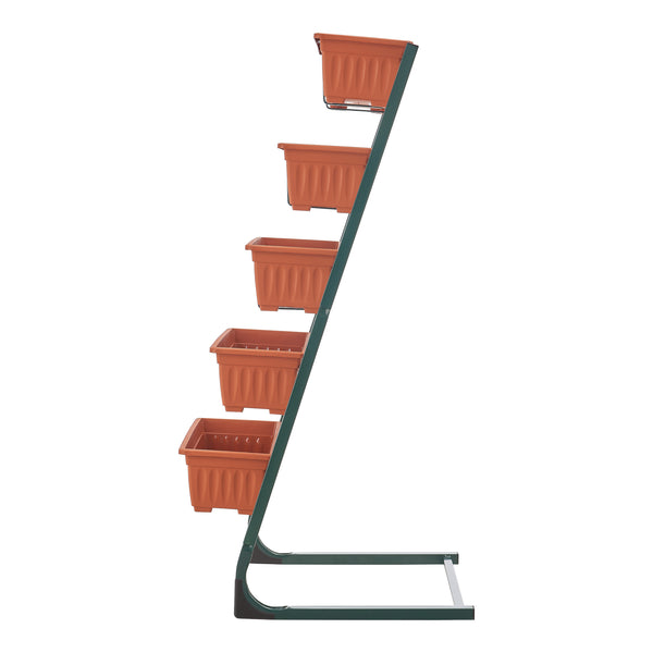 Schody roślinne Schiedam 54,5x50x115cm 5-stopniowe [en.casa]