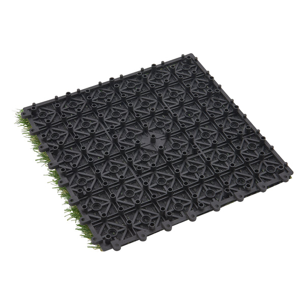 Płytki ze sztucznej trawy Wiesloch zestaw 11 1m² [en.casa]