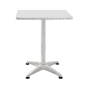 Stolik barowy i bistro Järpen kwadratowy z regulacją wysokości [en.casa]