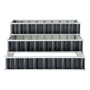 3-poziomowy kwietnik Renswoude 118x118x60cm [en.casa]