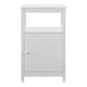 Stolik boczny Merijärvi 79x48x39cm Biały [en.casa]