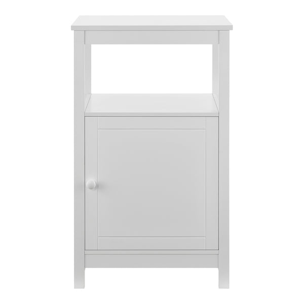 Stolik boczny Merijärvi 79x48x39cm Biały [en.casa]