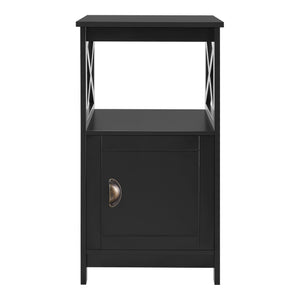 Stolik pomocniczy Utajärvi Stolik kawowy 74x40x40cm Stolik do kawy Czarny [en.casa]