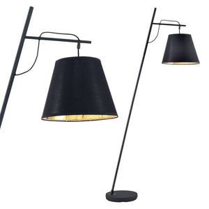 Lampa podłogowa Nottingham czarna [lux.pro]