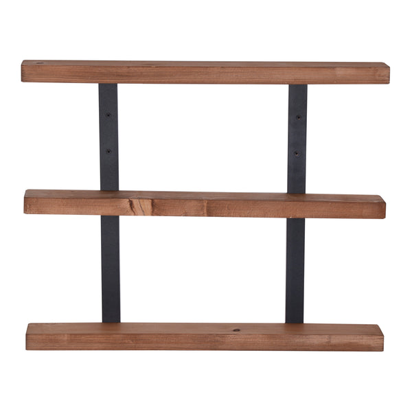 Półka ścienna Morsø z sosny, bejcowana [en.casa]