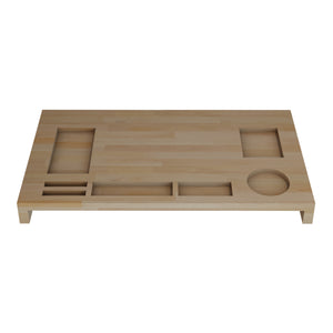 Podstawa pod monitor Ringsted 5x54x30 cm buk [en.casa]