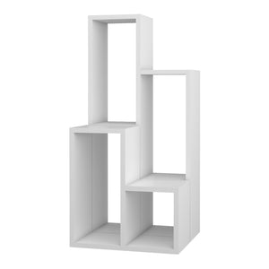 Półka stojąca Ringkøbing zestaw 2 biały [en.casa]