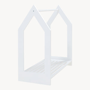 Wieszak na płaszcze Langeskov 78x75x35cm Biały [en.casa]