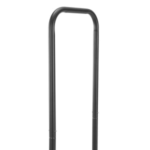 Stojak na drewno opałowe Kwethluk stal 124x124x34,5cm czarny [casa.pro]