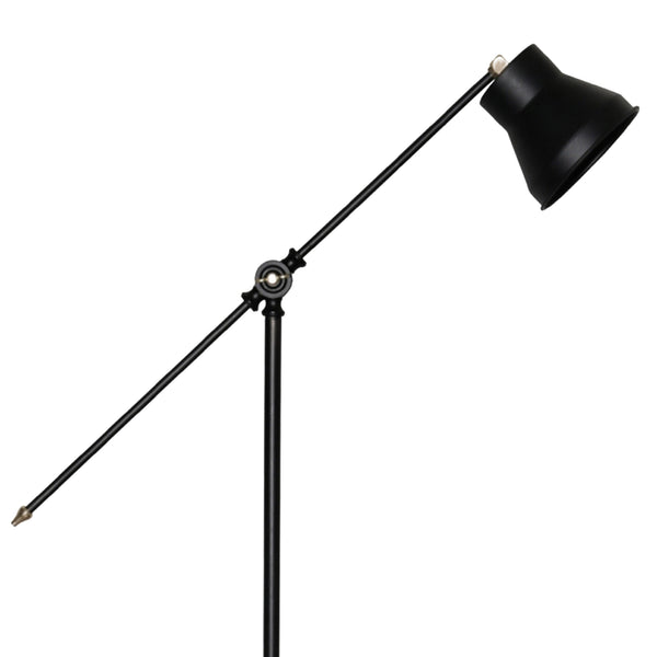 Lampa podłogowa Peterborough czarna [lux.pro]
