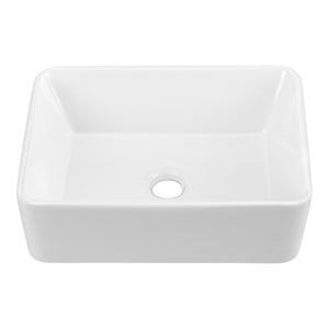 Biała umywalka Svendborg [neu.haus]