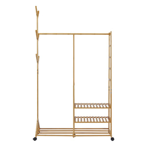 Wieszak na ubrania Ikaalinen bambusowy [en.casa]