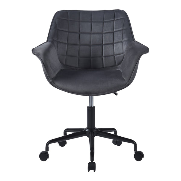 Krzesło biurowe Kaavi Ciemnoszary [en.casa]