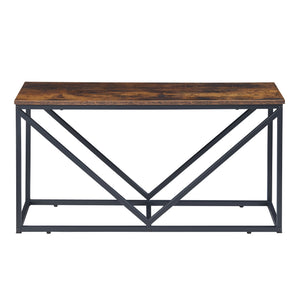 Vaasa stojak na drewno opałowe z siedziskiem 100x30x50cm [en.casa]