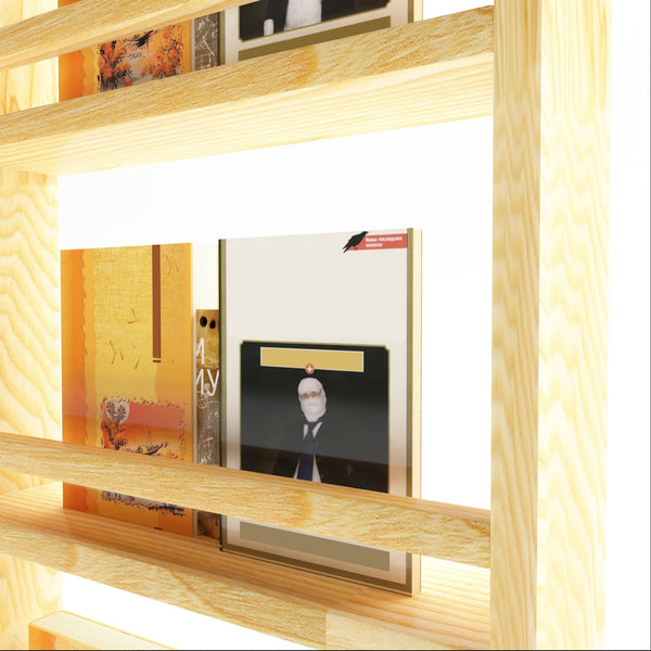 Półka ścienna Miehikkälä [en.casa]