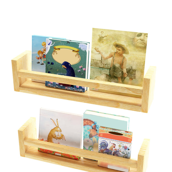 Półka ścienna Nykarleby zestaw 4 [en.casa]