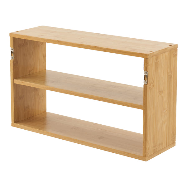 Półka ścienna Gol 50x15x30 cm bambus [en.casa]