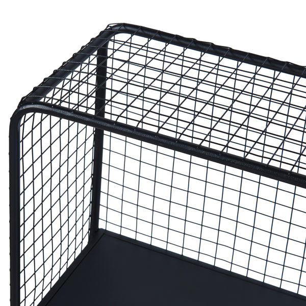 Półka stojąca Volda metal 90x50x19 cm [en.casa]