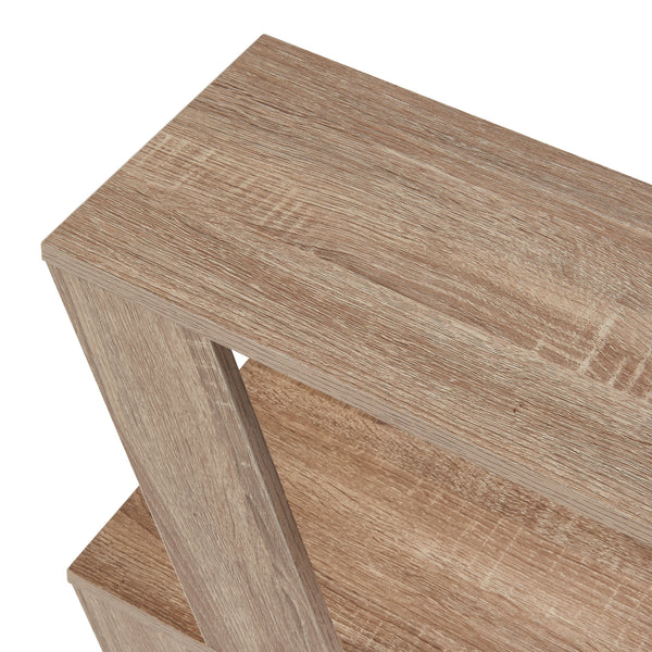 Stolik boczny Nome 60x22x57cm dąb [en.casa]