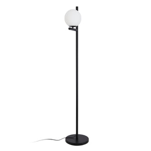 Lampa podłogowa Aberdaron czarny / biały [lux.pro]