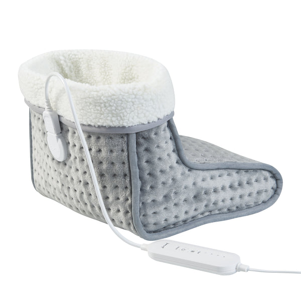 Elektryczny ogrzewacz do stóp Bari 100W Szary [en.casa]