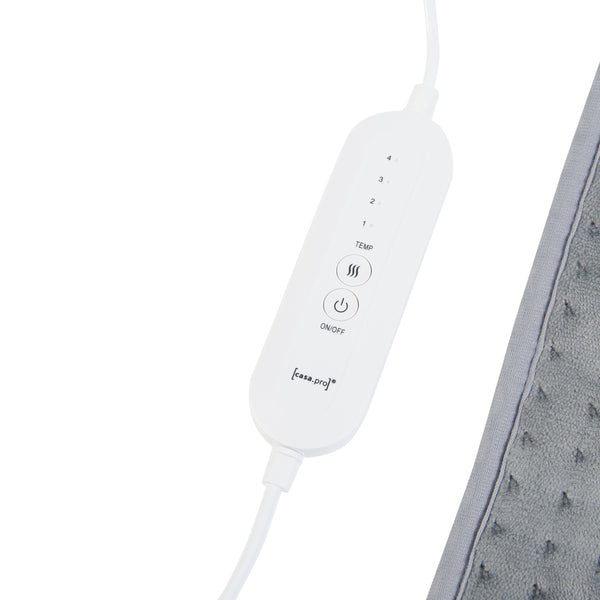 Elektryczna poduszka grzewcza Bella 80W 40x30cm Szara [en.casa]