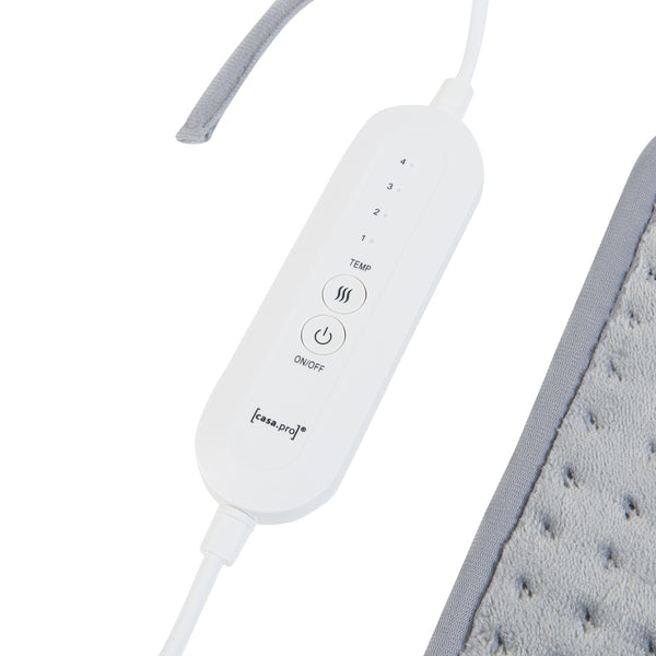 Elektryczna poduszka grzewcza Calvera 80W 50x40cm Szara [en.casa]