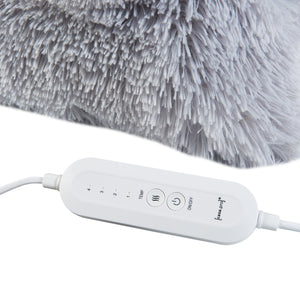 Elektryczna poduszka grzewcza Capurso 100W 40x40cm Szara [en.casa]