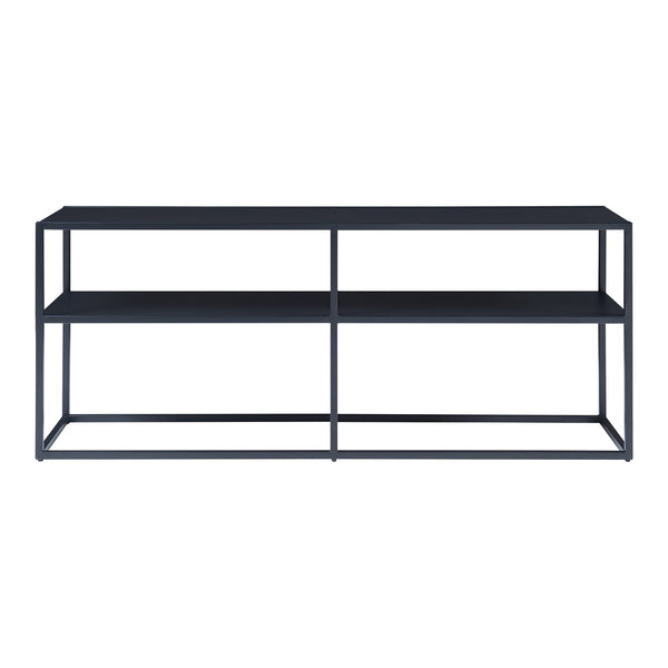 Stolik RTV Solund 120x30x46cm Czarny [en.casa]